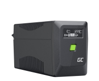 Green Cell UPS PowerProof (850VA/480W, LCD) UPSLM480 / 5904326375598 - 1364725 - zdjęcie 2